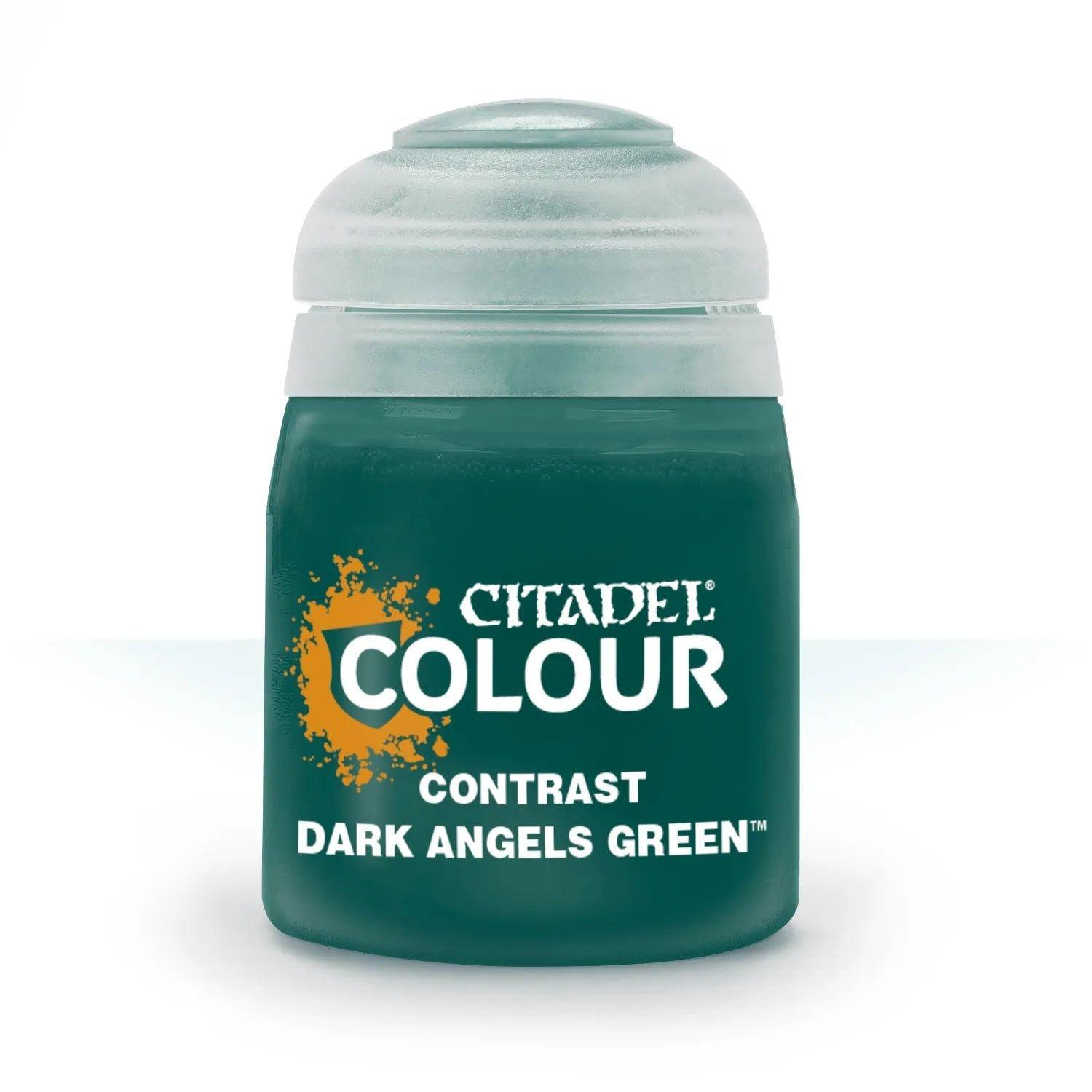 games-workshop-contrast-dark-angels-green-18-ml-warhammer-tabletop-farbe - Utopia Collectibles