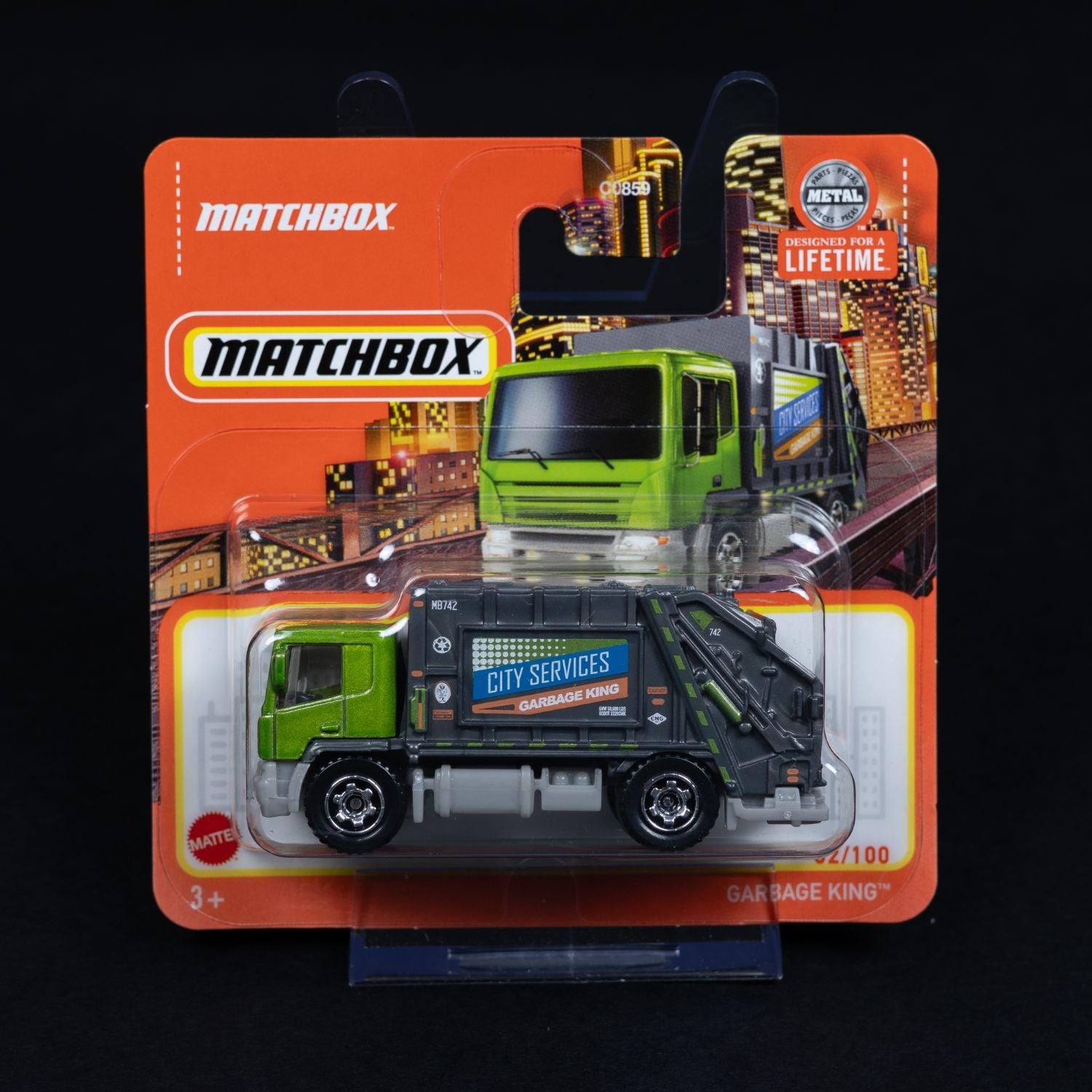 garbage-king-muellwagen-collectible-standmodell-matchbox-164-ovp-1 - Utopia Collectibles