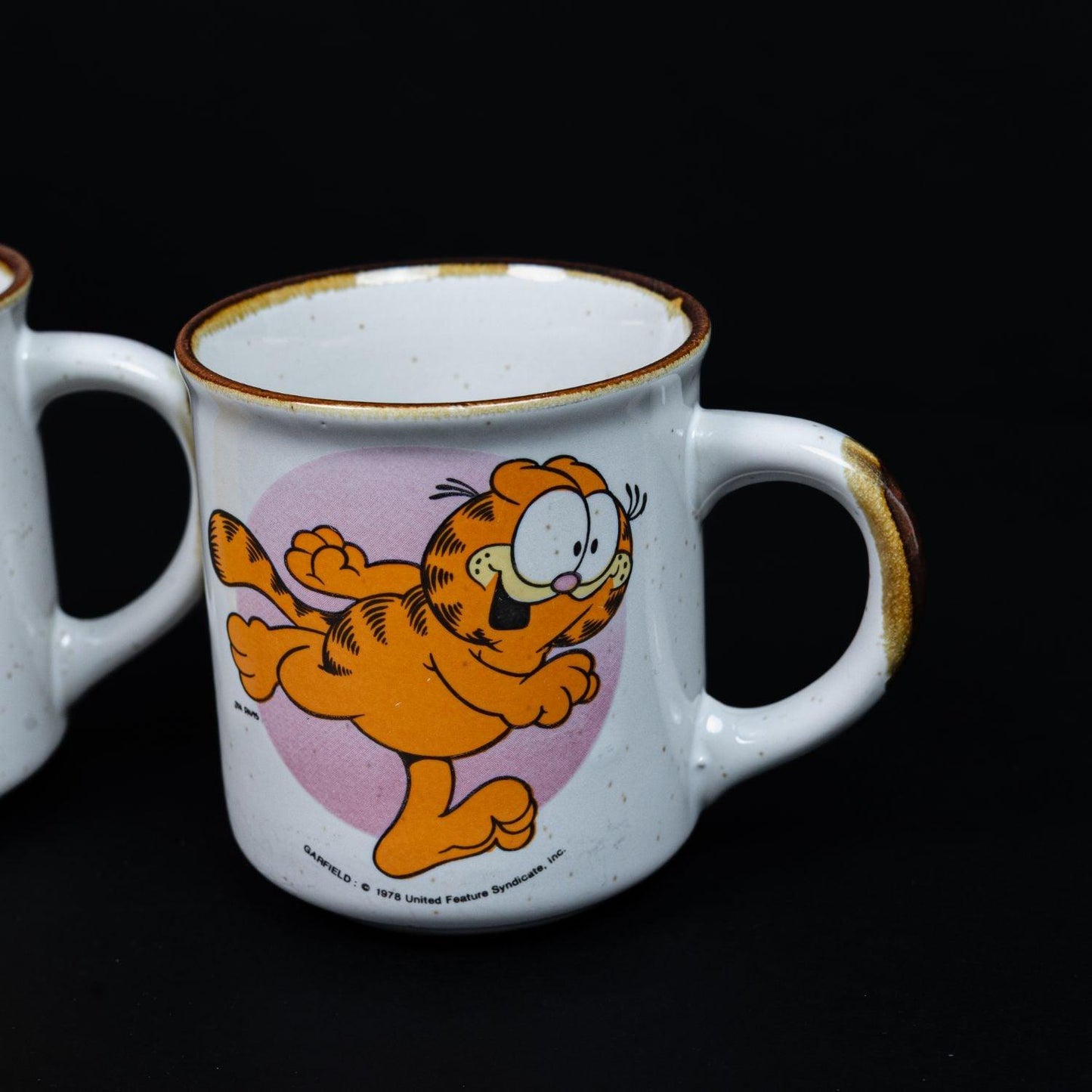 garfield-vintage-sammeltassen-kaffeetassen-1978-2er-set-zustand-gut-3 - Utopia Collectibles