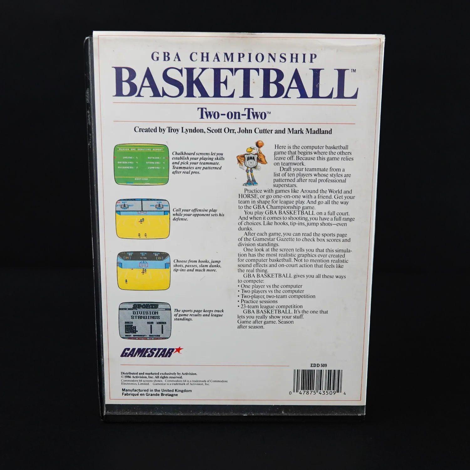 gba-championship-basketball-two-on-two-commodore-64-c64-128-diskette-in-ovp-3 - Utopia Collectibles