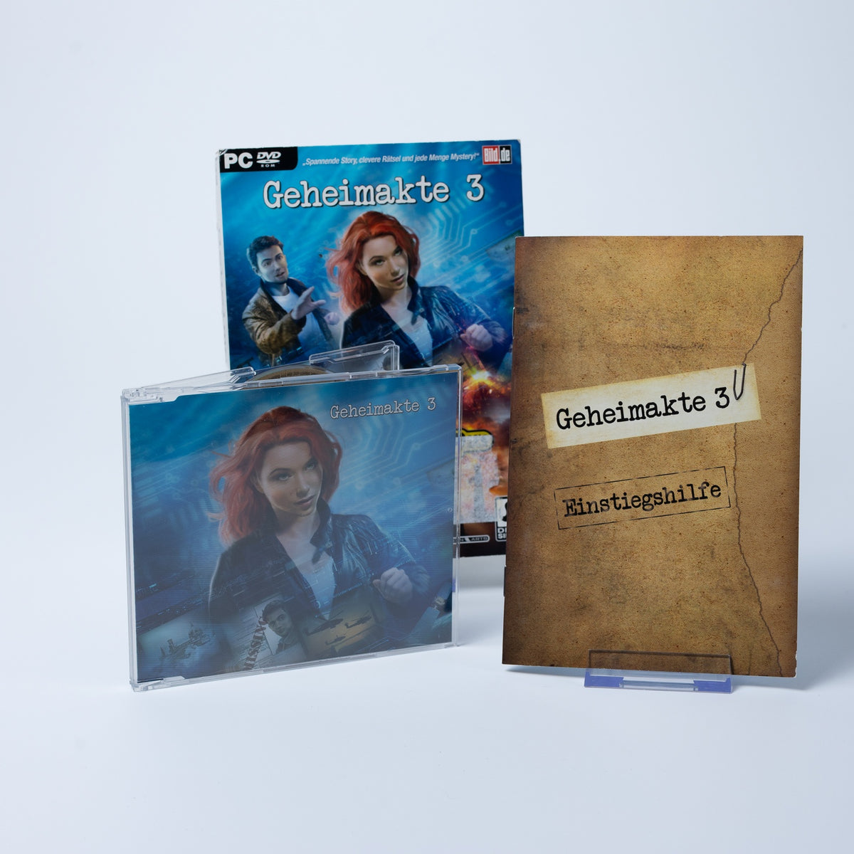 Geheimakte 3 - PC DVD-ROM Spiel - Big Box - CiB - Zustand Gut