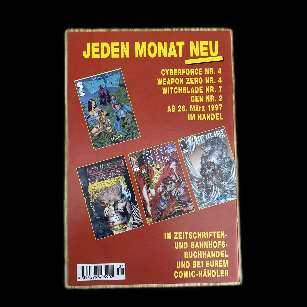 Gen 13 - #1 - 03/1997 - J. Scott Campbell - Deutsch - Farbig - Sehr gut