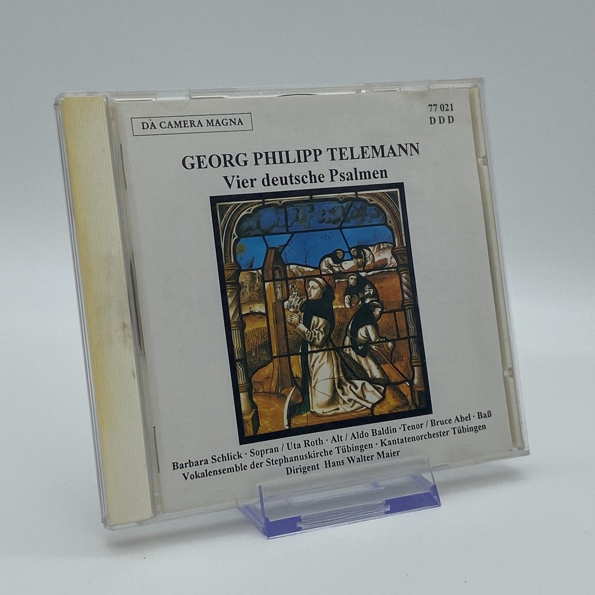 Georg Philipp Telemann - Vier Deutsche Psalmen - CD - Album - Gebraucht