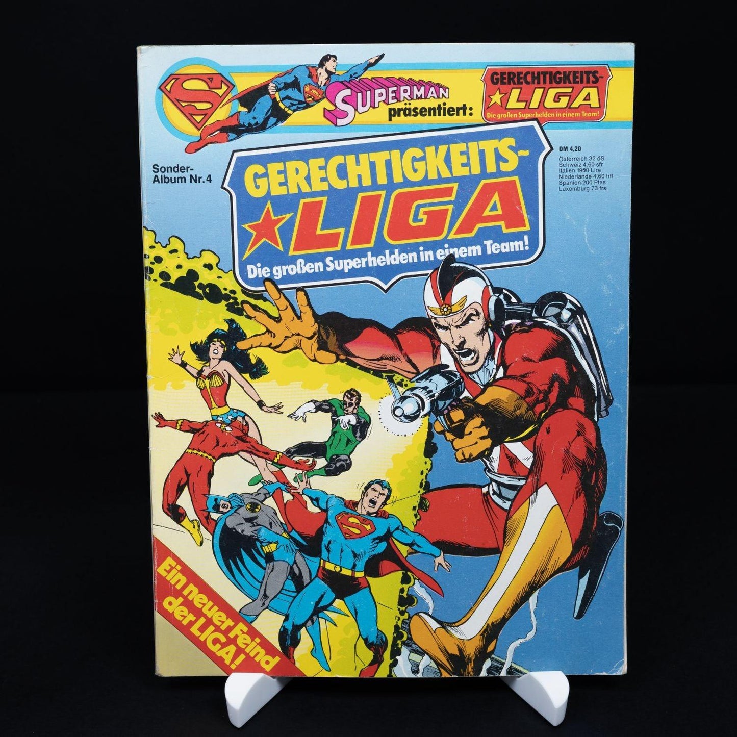 gerechtigkeits-liga-sonder-album-nr-4-1978-ehapa-egmont-comic-deutsch-z2-1 - Utopia Collectibles