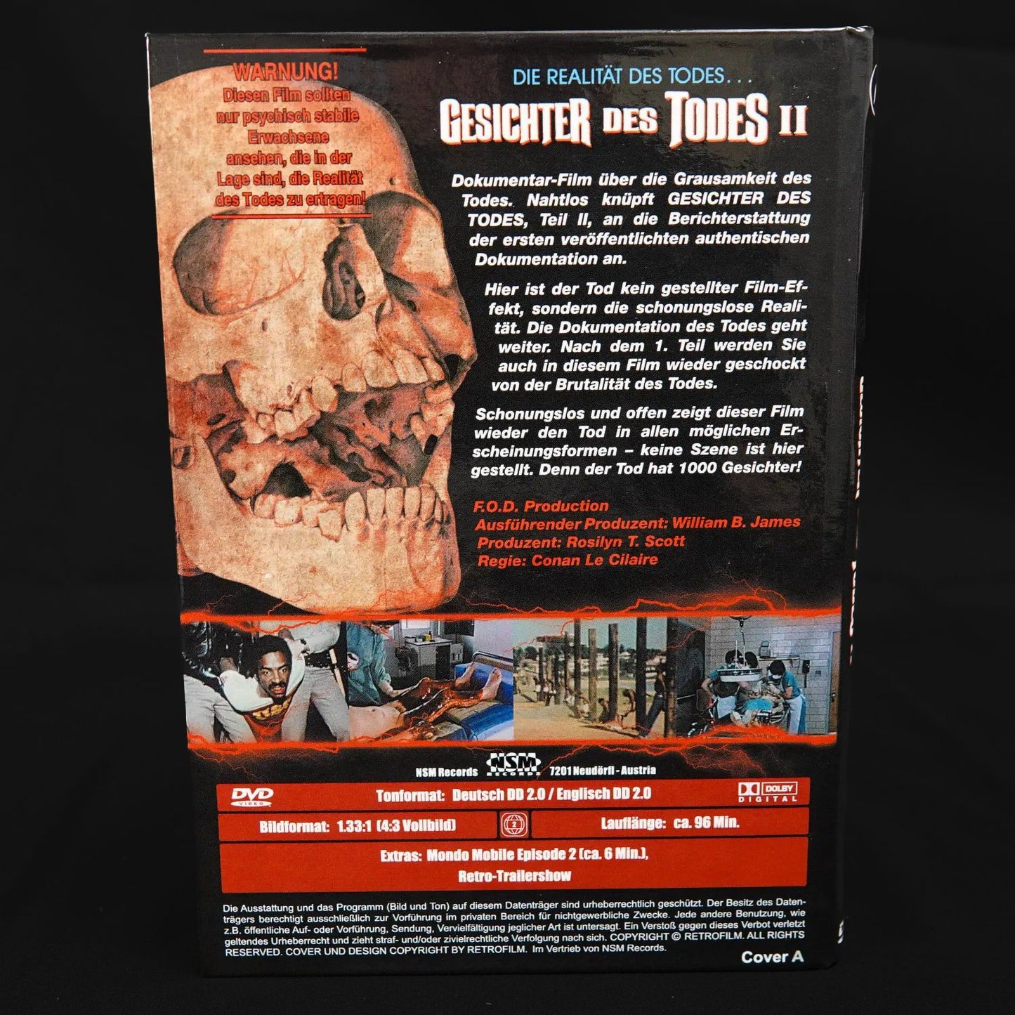 Gesichter des Todes II / 2 - DVD Mediabook - Deutsch - Top Zustand