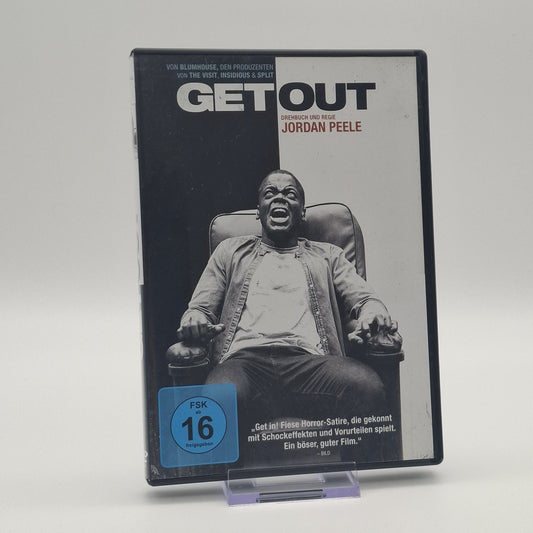 Get Out - Jordan Peele - Daniel Kaluuya - 2017 - DVD - Film - Zustand Sehr Gut