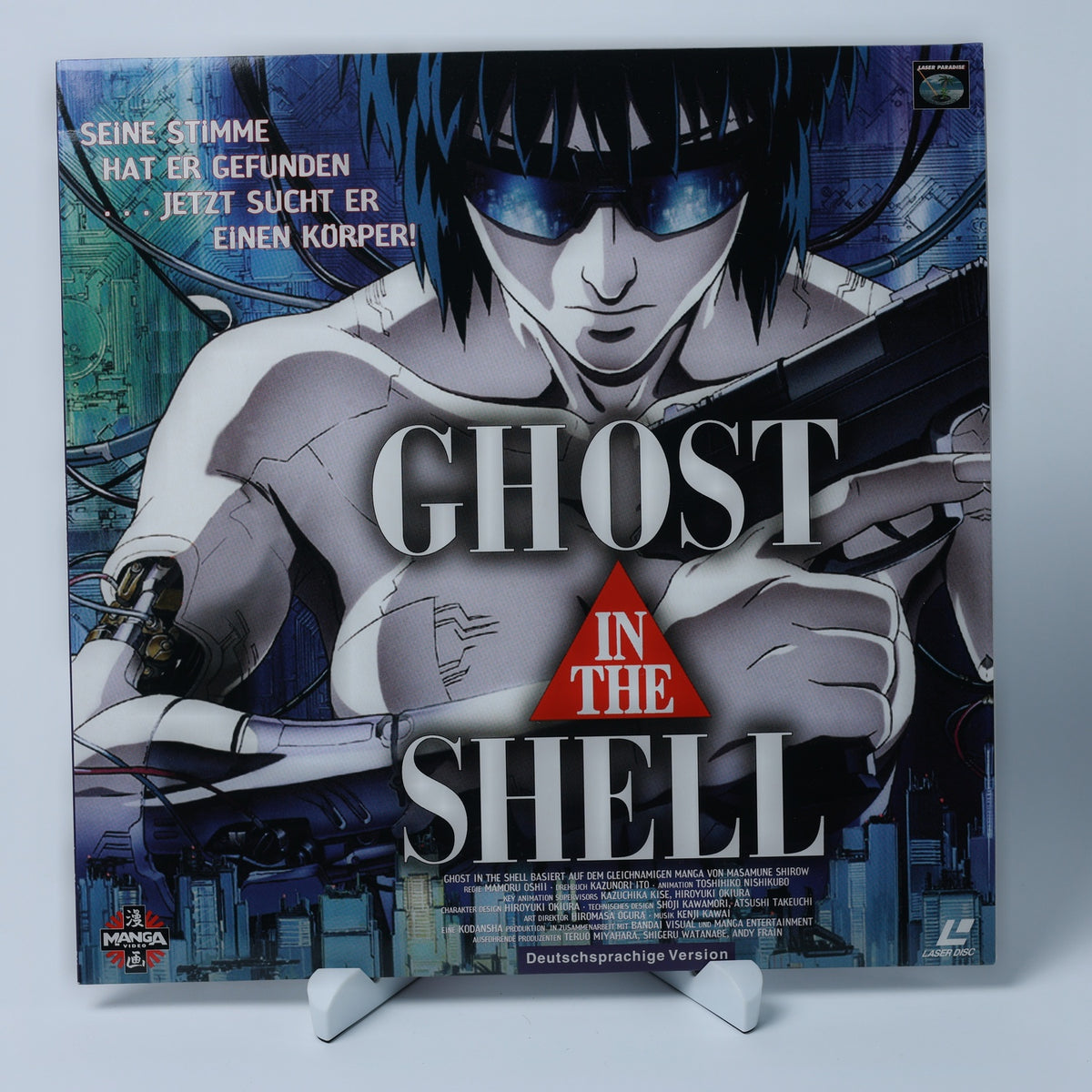 Ghost in the Shell - 1996 Anime Film - LaserDisc Widescreen - Zustand Sehr Gut