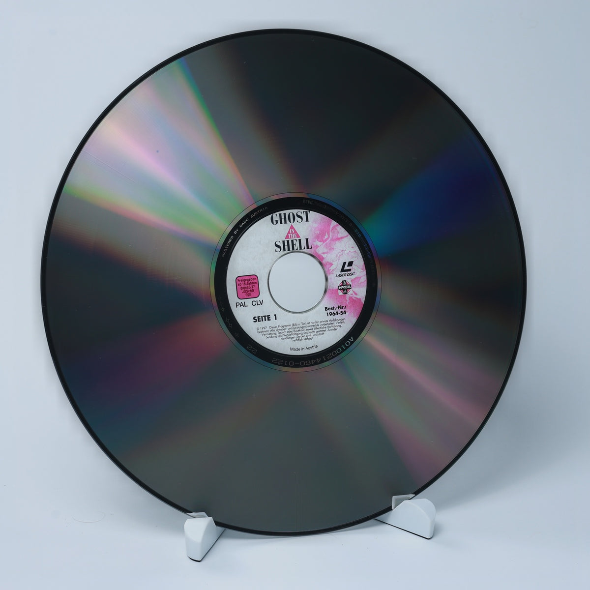 Ghost in the Shell - 1996 Anime Film - LaserDisc Widescreen - Zustand Sehr Gut