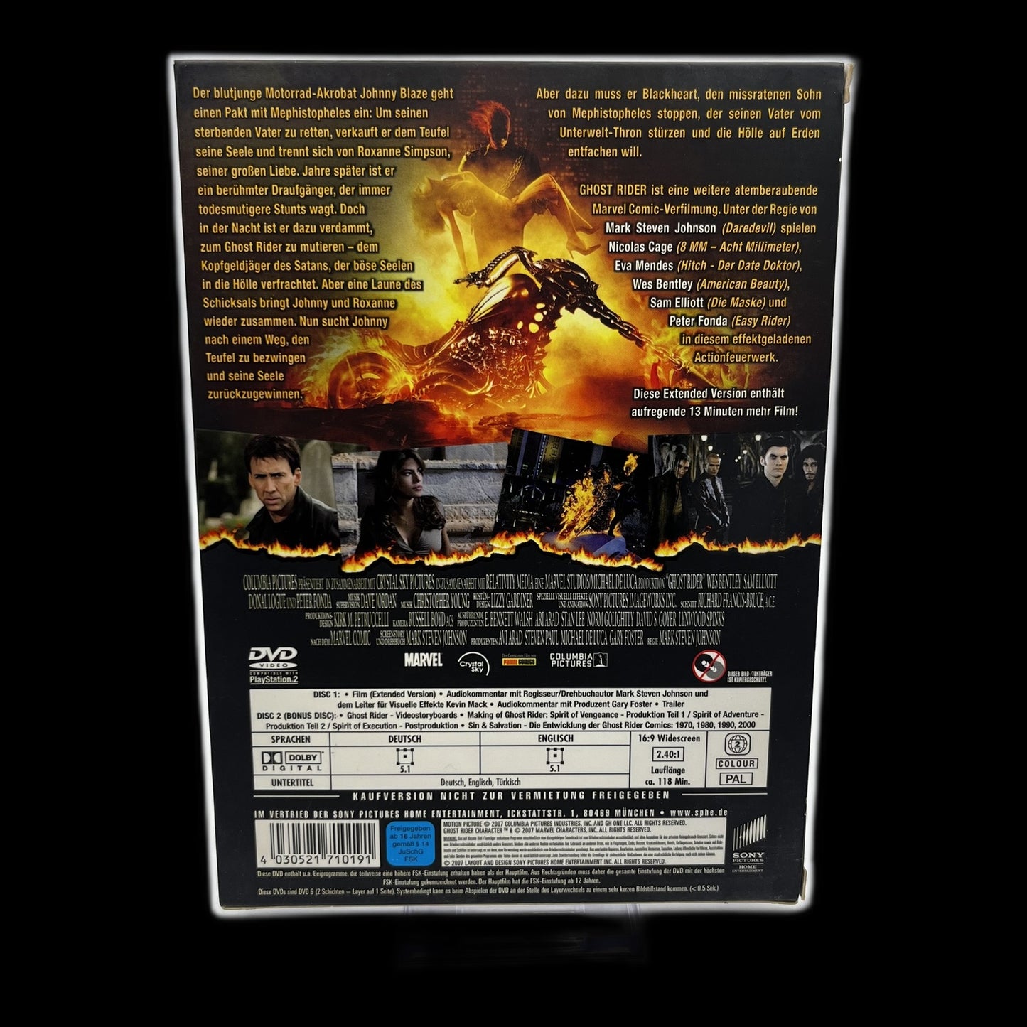Ghost Rider - Ghost Rider / Marvel Comics - Extended Version - DVD - Gebraucht