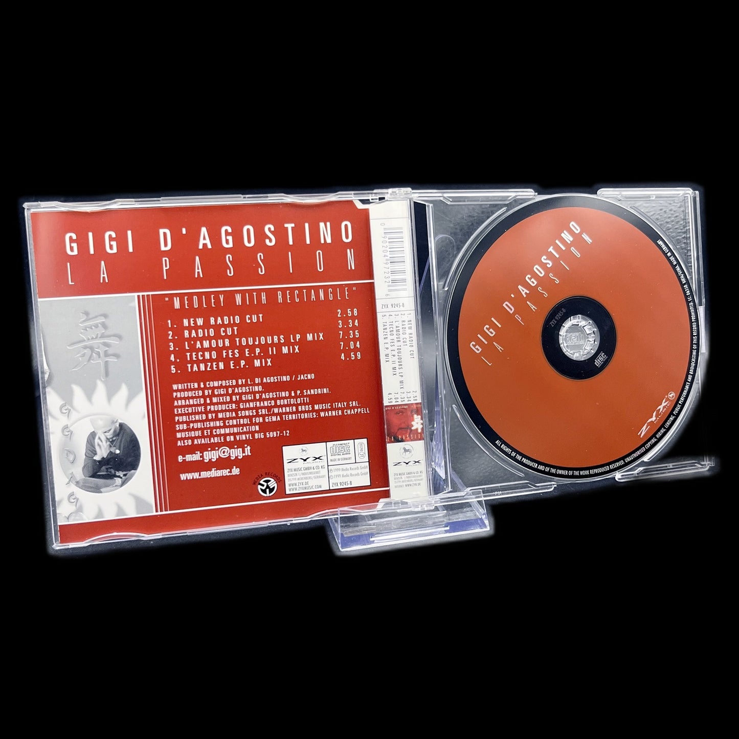 Gigi D'Agostino - La Passion - CD - Dance & Electronic - Maxi-Single - Gebraucht