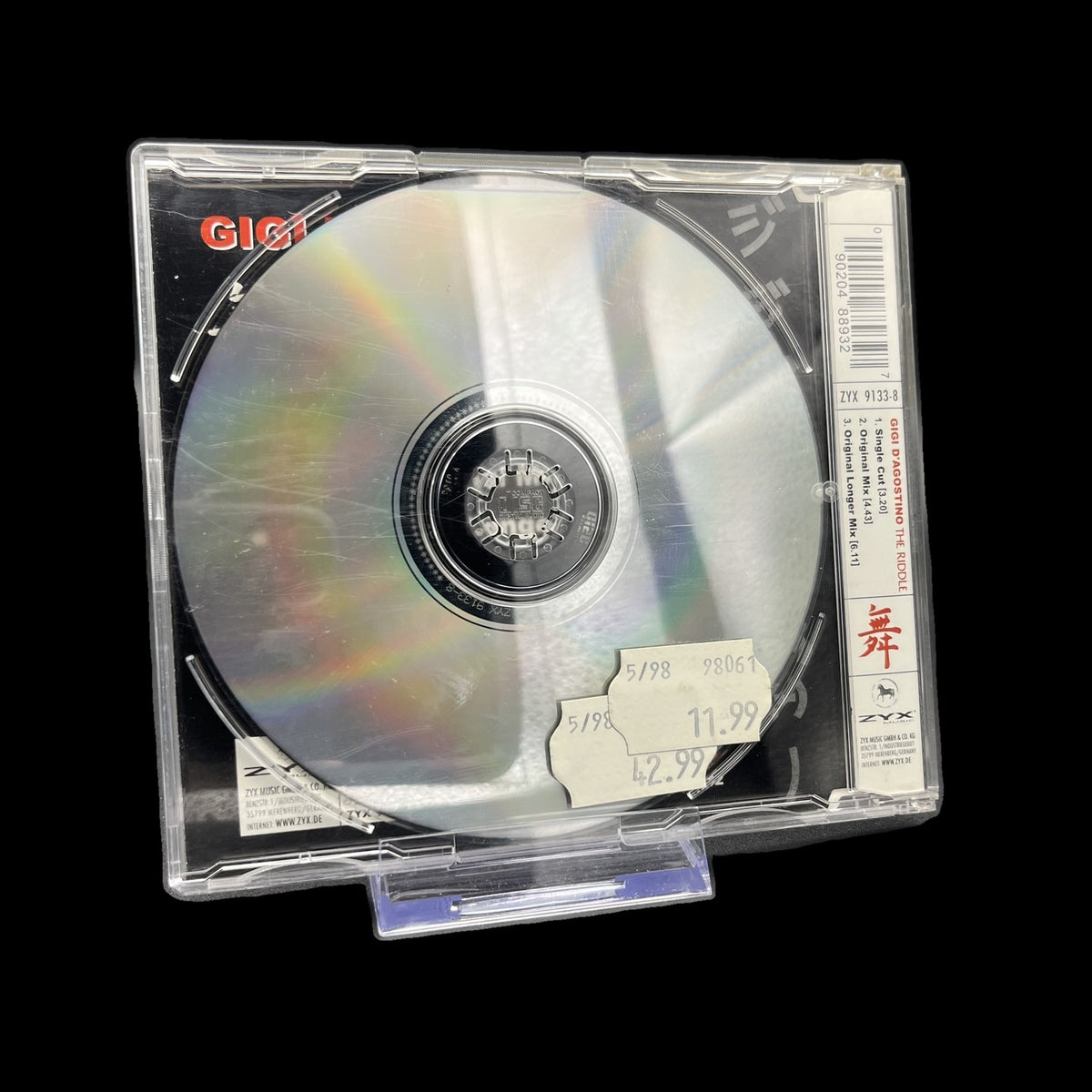Gigi D'Agostino - The Riddle - CD - Dance & Electronic - Maxi-Single - Gebraucht