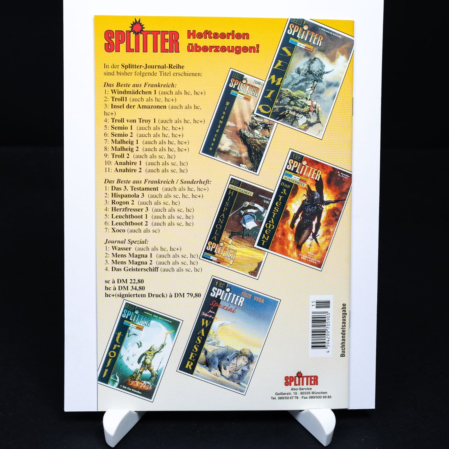 Glory - Comic #15 (1997) - Buchhandelsausgabe - Deutsch - Z 0-1