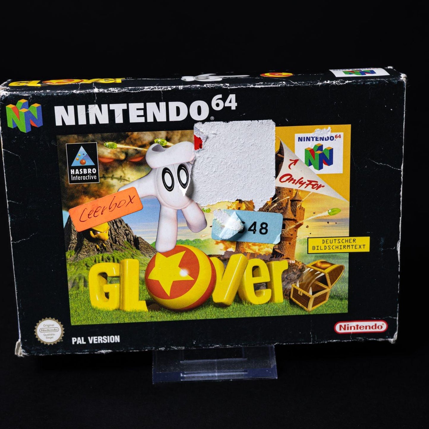 glover-nintendo-64-n64-in-ovp-pal-deutsch-zustand-okay-2 - Utopia Collectibles