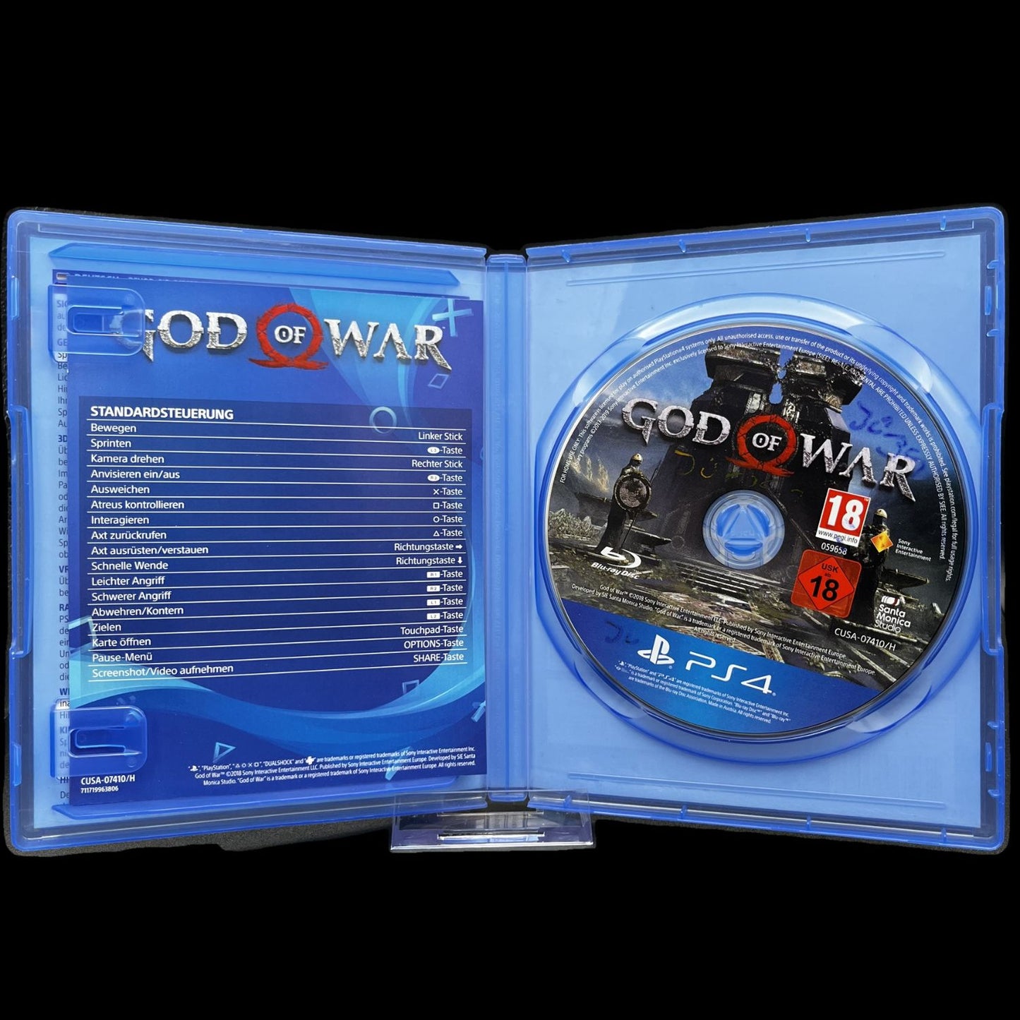 God of War - Santa Monica Studio - Sony PS4 Playstation 4 - Top Zustand