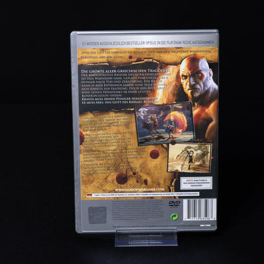 God of War - Playstation 2 PS2 Platinum - mit Anleitung - PAL - Zustand Gut