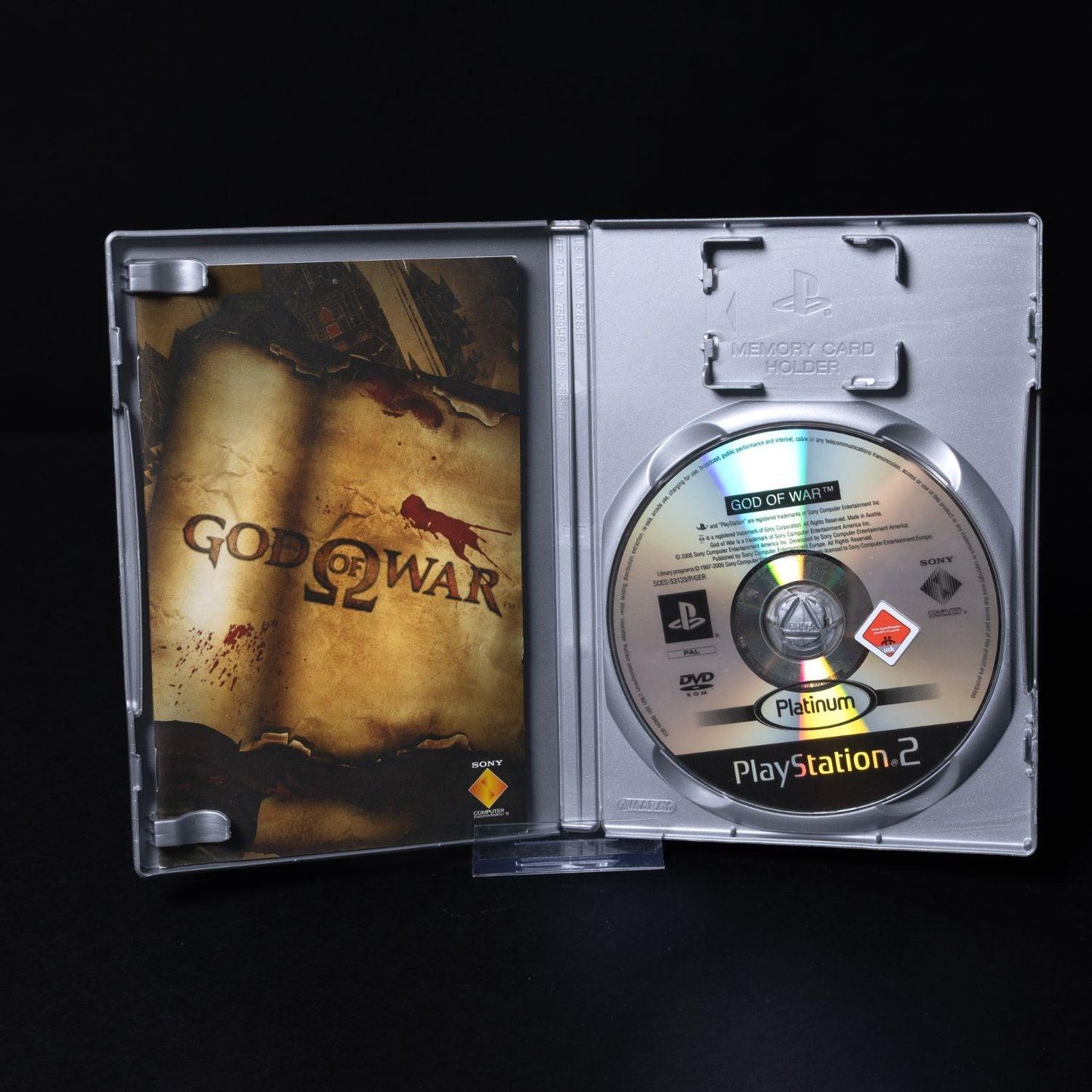 God of War - Playstation 2 PS2 Platinum - mit Anleitung - PAL - Zustand Gut