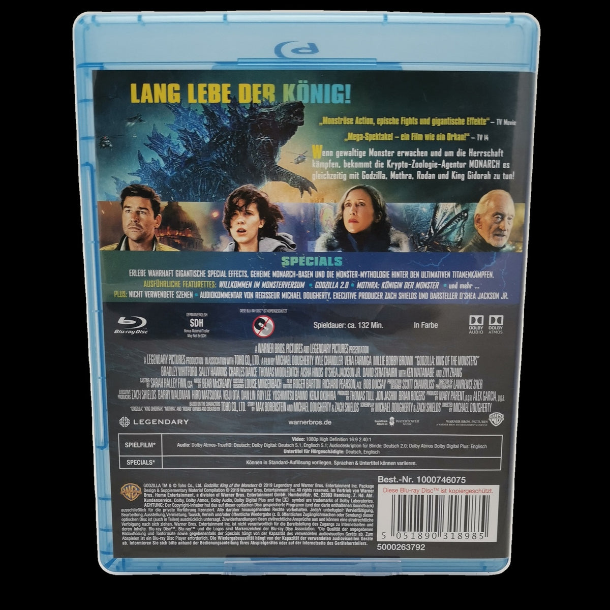 Godzilla II: King of the Monsters - Monster Action - Blu-Ray - Film - Sehr gut