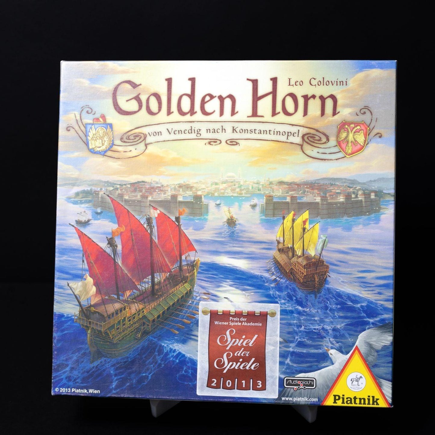 golden-horn-leo-colovini-brettspiel-2013-vollstaendigkeit-nicht-geprueft-1 - Utopia Collectibles