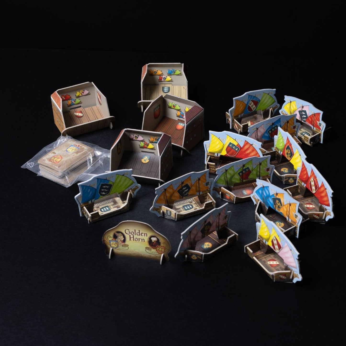 golden-horn-leo-colovini-brettspiel-2013-vollstaendigkeit-nicht-geprueft-4 - Utopia Collectibles