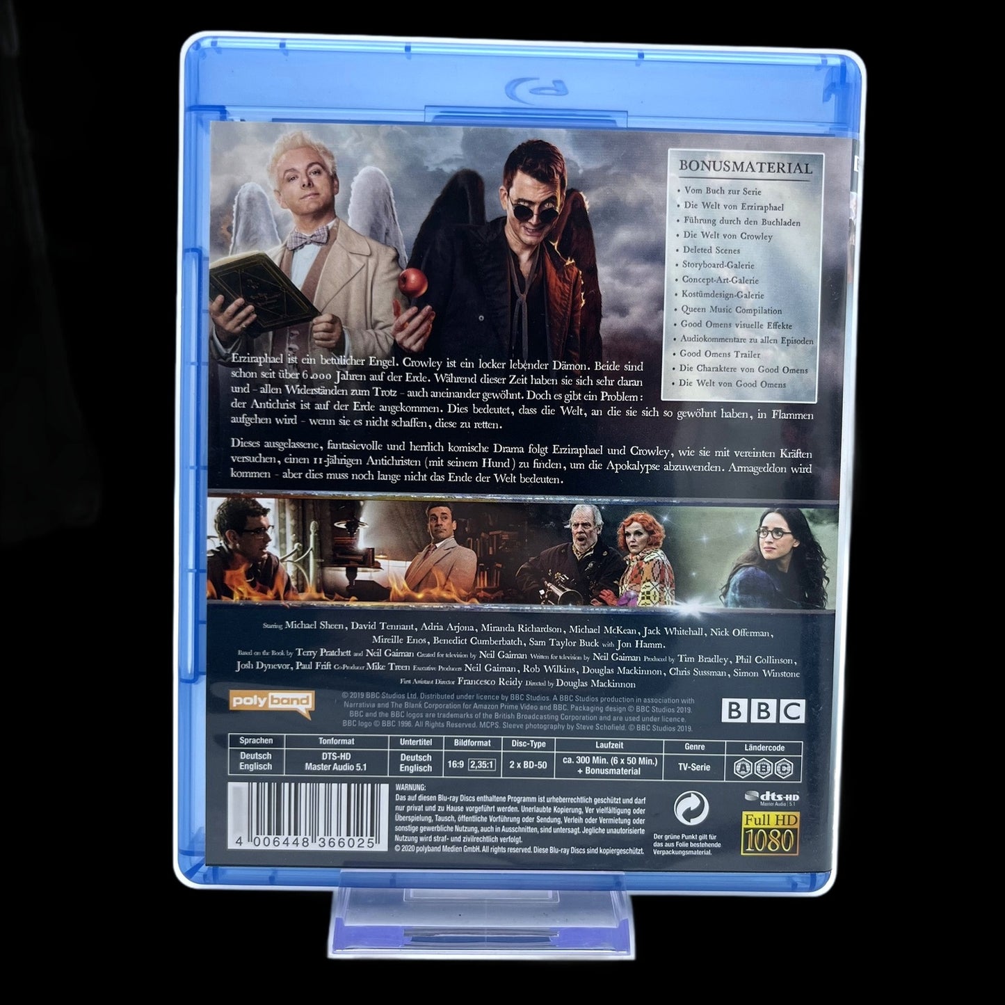 Good Omens - 2 Discs - Bonusmaterial - Full HD - Fantasie - Blu-Ray - Gebraucht
