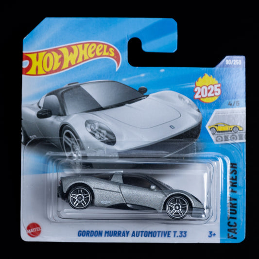 Gordon Murray Design T.33 - Mattel - Factory Fresh - 1/64 - Sportwagen - Neu