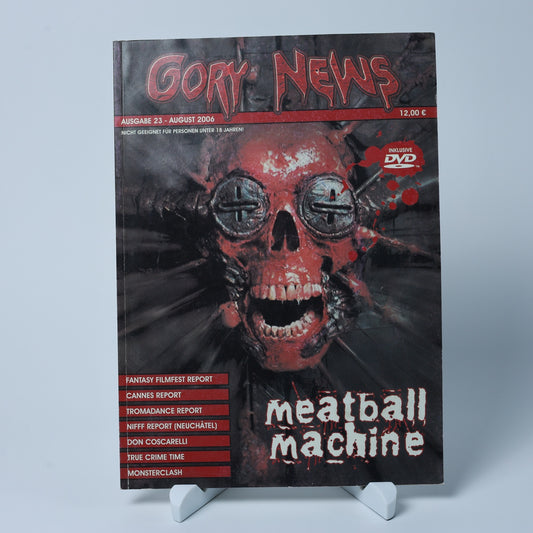 Gory News - August 2006 - Spannung - Kein - Inklusive DVD - Zustand Gut