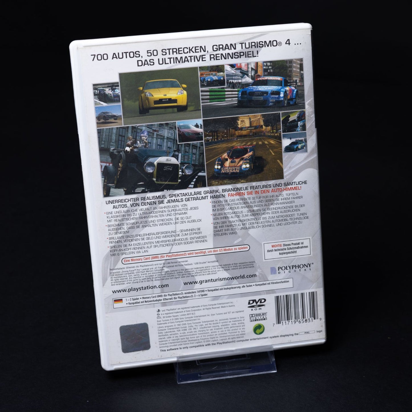 Gran Tourismo 4 - Playstation 2 / PS2 - CiB mit Anleitung - Deutsch - Gebraucht