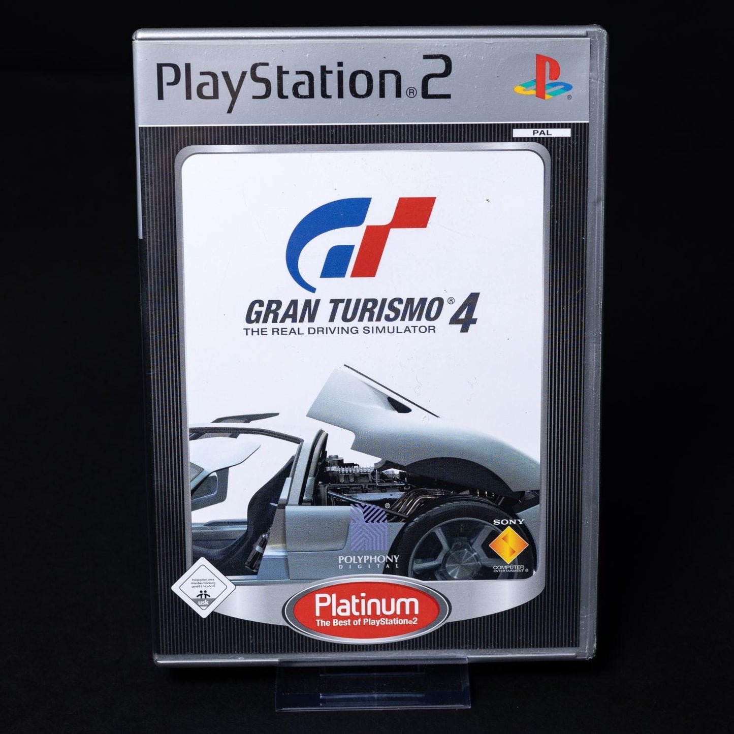 Gran Tourismo 4 - Playstation 2 PS2 Platinum + Anleitung - PAL - Zust. Sehr Gut