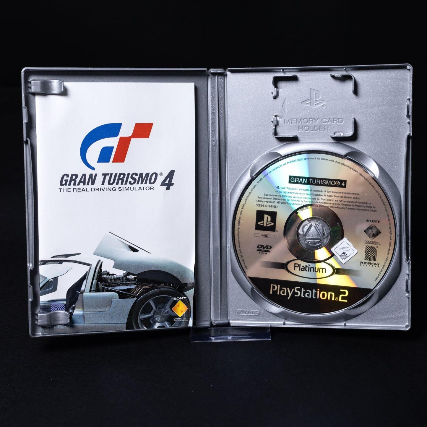 Gran Tourismo 4 - Playstation 2 PS2 Platinum + Anleitung - PAL - Zust. Sehr Gut