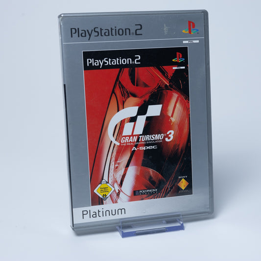 Gran Turismo 3 A-Spec - Playstation 2 PS2 Platinum - CiB - deutsch - Gebraucht