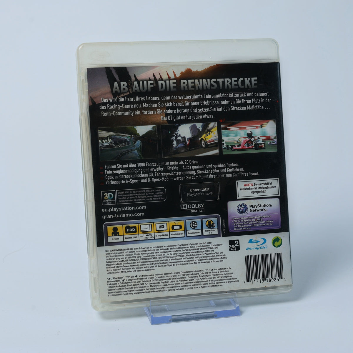 Gran Turismo 5 - Playstation 3 PS3 Spiel - PAL - Zustand Sehr Gut