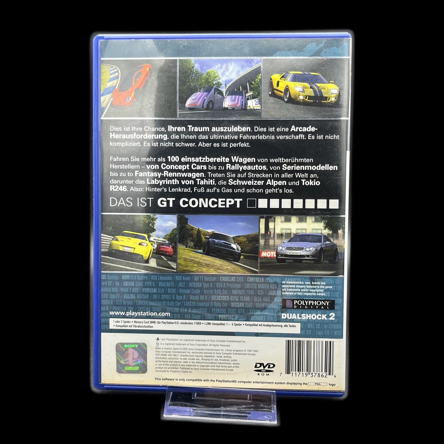 Gran Turismo Concept 2002 Tokyo-Geneva - Playstation 2 - deutsch - Gebraucht