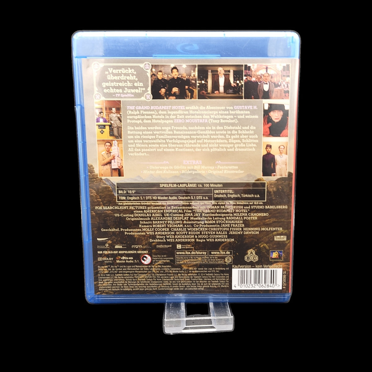Grand Budapest Hotel - Blu-ray Disc - Komödie - Blu-Ray - Buddy - Gebraucht