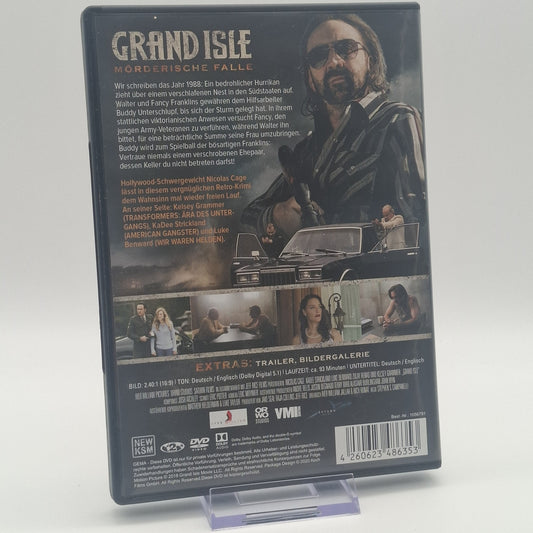 Grand Isle - Mörderische Falle - Nicolas Cage - 2018 - DVD - Zustand Sehr Gut
