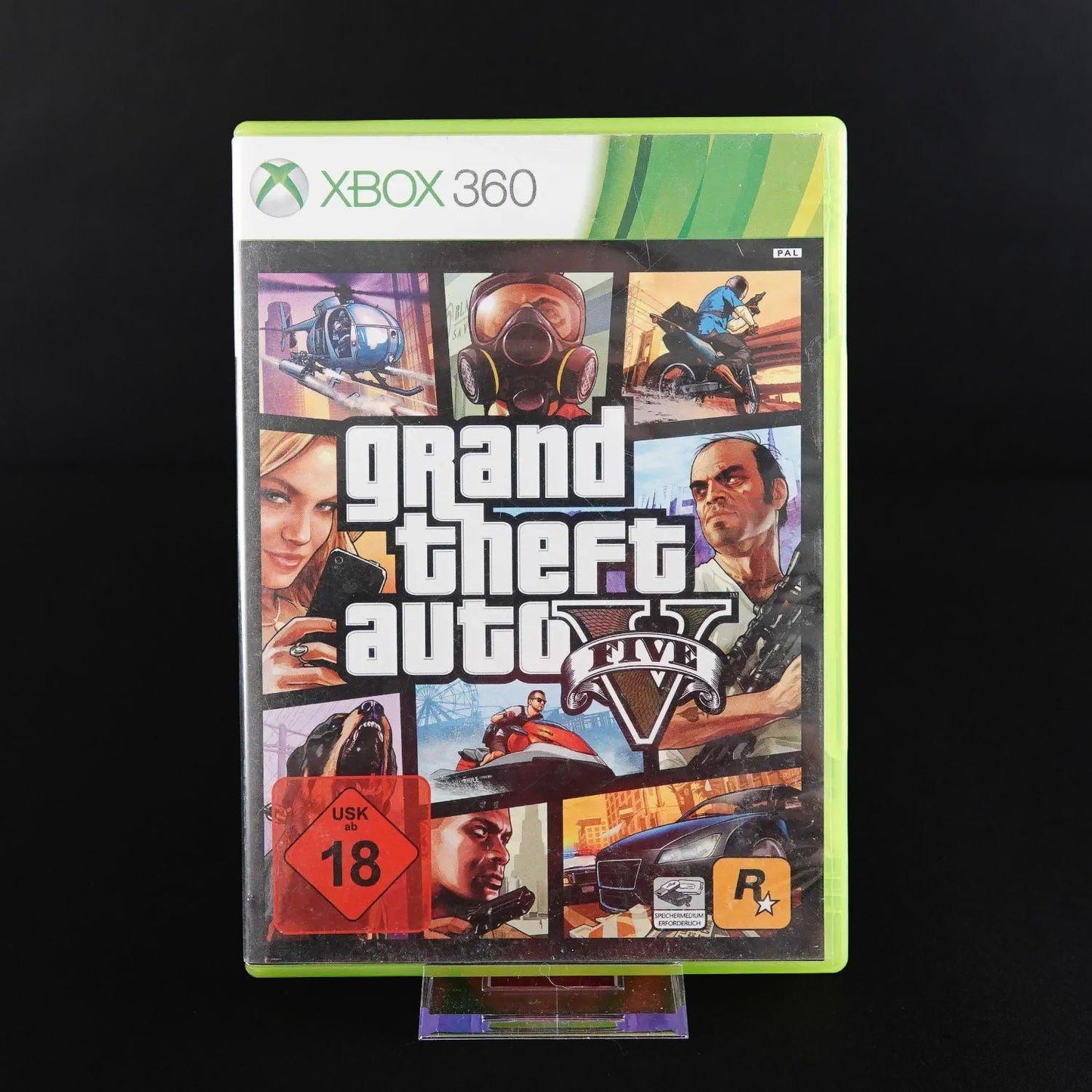grand-theft-auto-gta-5-xbox-360-cib-pal-deutsch-gebraucht-2 - Utopia Collectibles