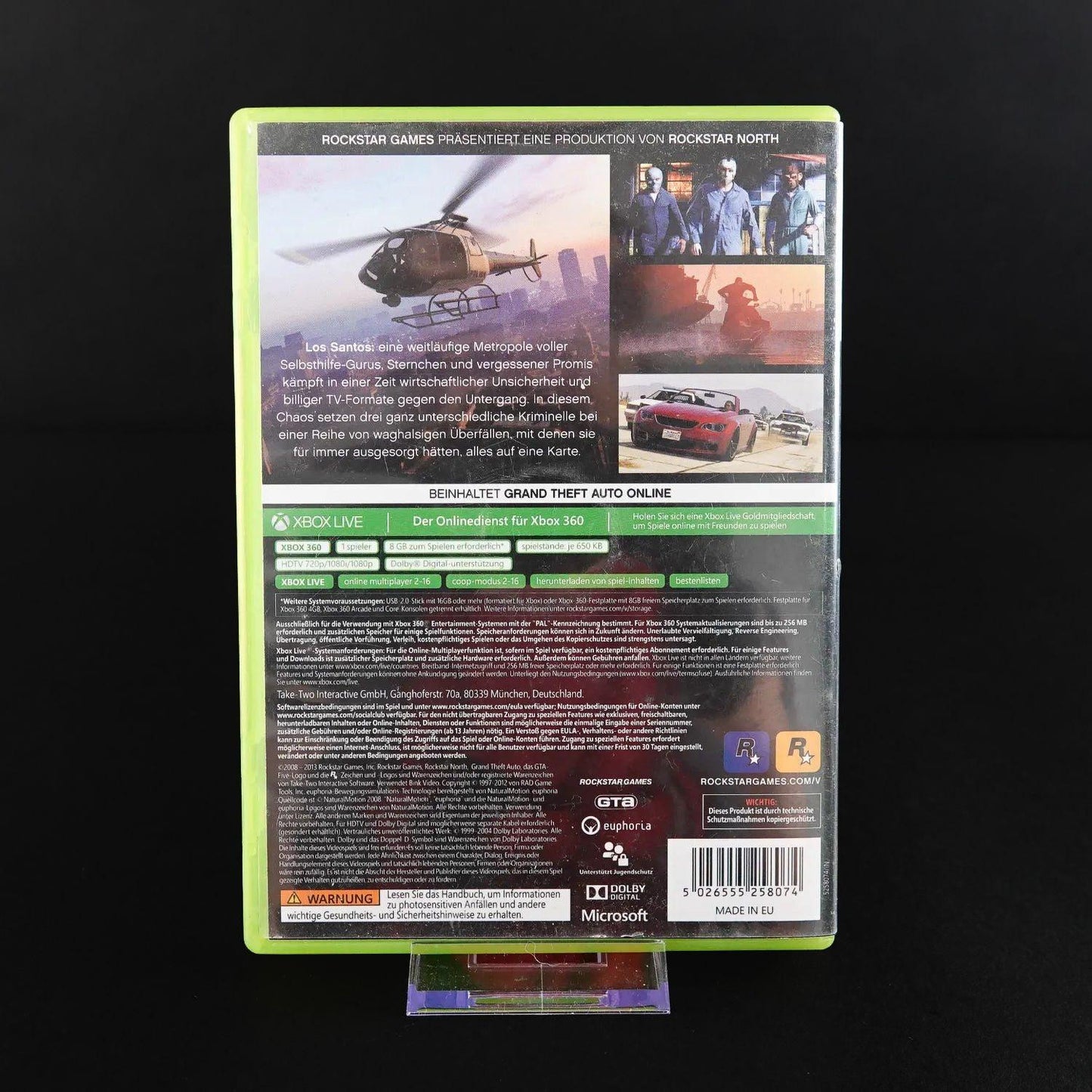 grand-theft-auto-gta-5-xbox-360-cib-pal-deutsch-gebraucht-3 - Utopia Collectibles