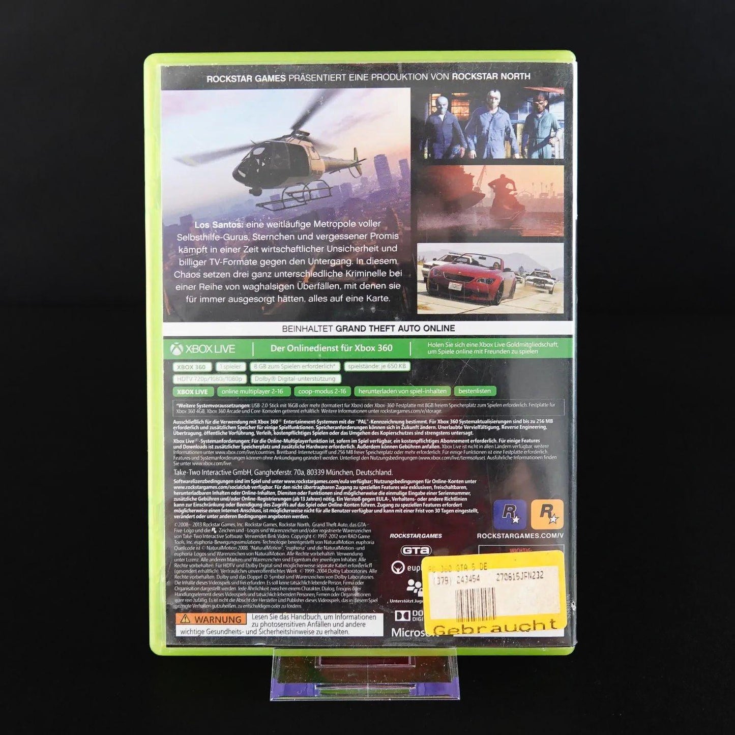 grand-theft-auto-gta-5-xbox-360-mit-anleitung-ohne-karte-pal-deutsch-5 - Utopia Collectibles