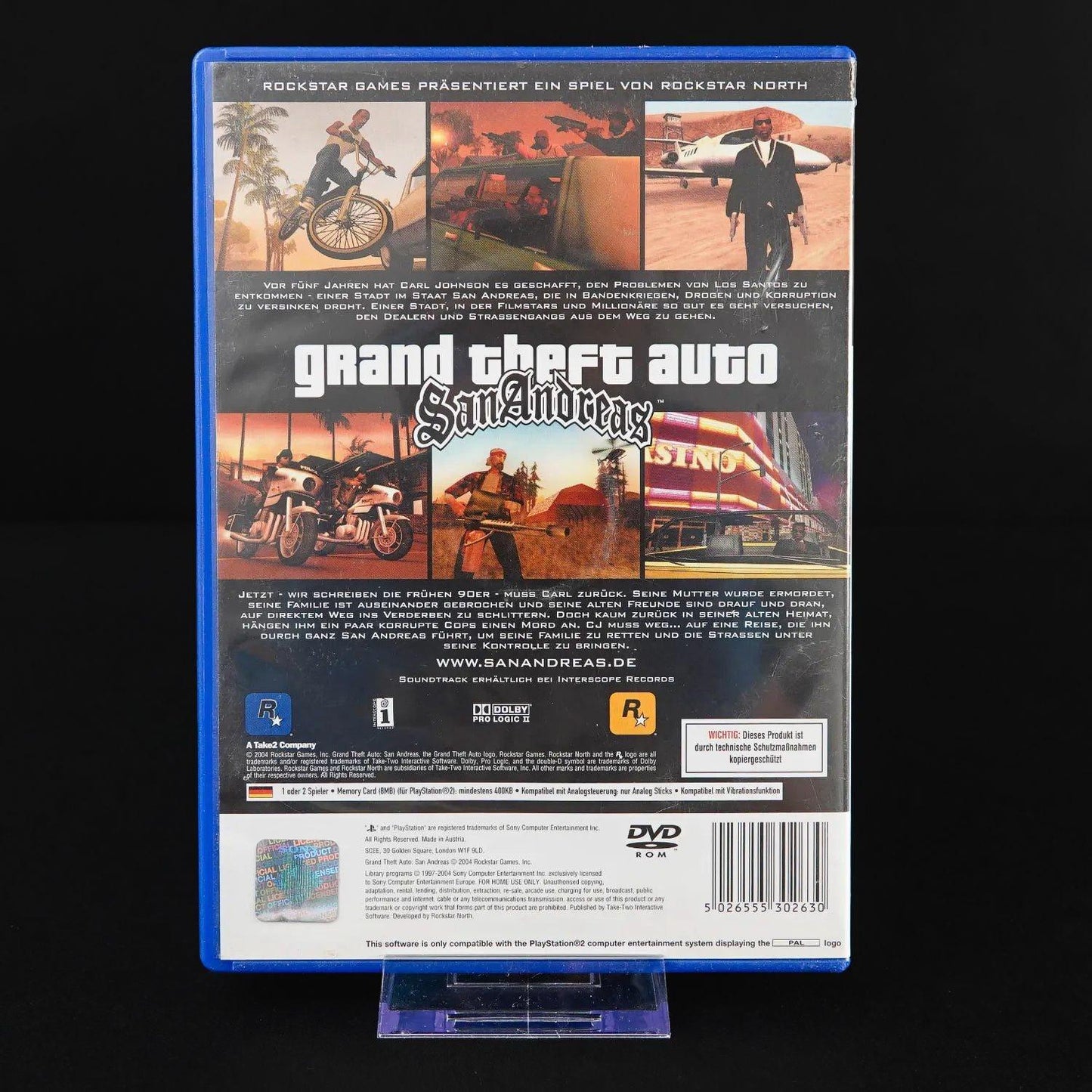 grand-theft-auto-gta-san-andreas-playstation-2-ps2-spiel-cib-pal-deutsch-5 - Utopia Collectibles