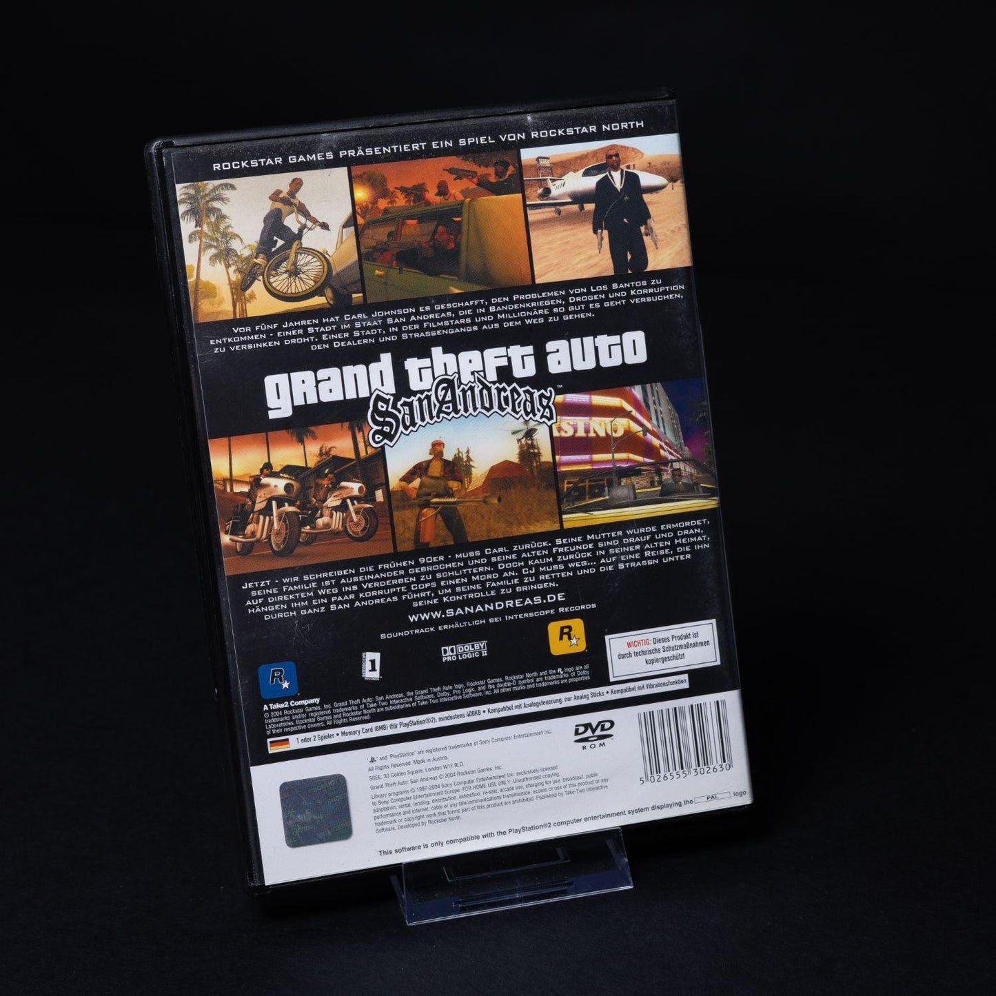 grand-theft-auto-gta-san-andreas-playstation-ps2-spiel-cib-pal-deutsch-3 - Utopia Collectibles