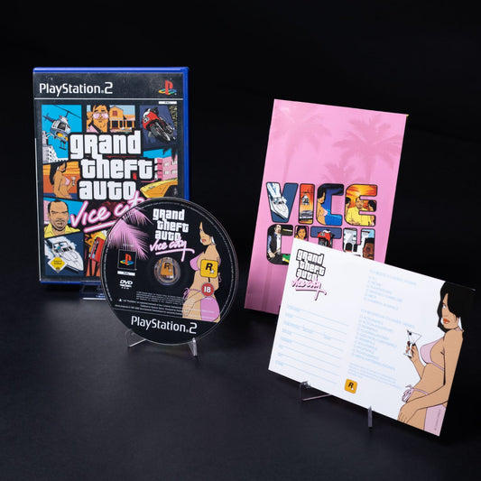 Grand Theft Auto GTA Vice City - Playstation PS2 - CiB - PAL Deutsch - Gebraucht