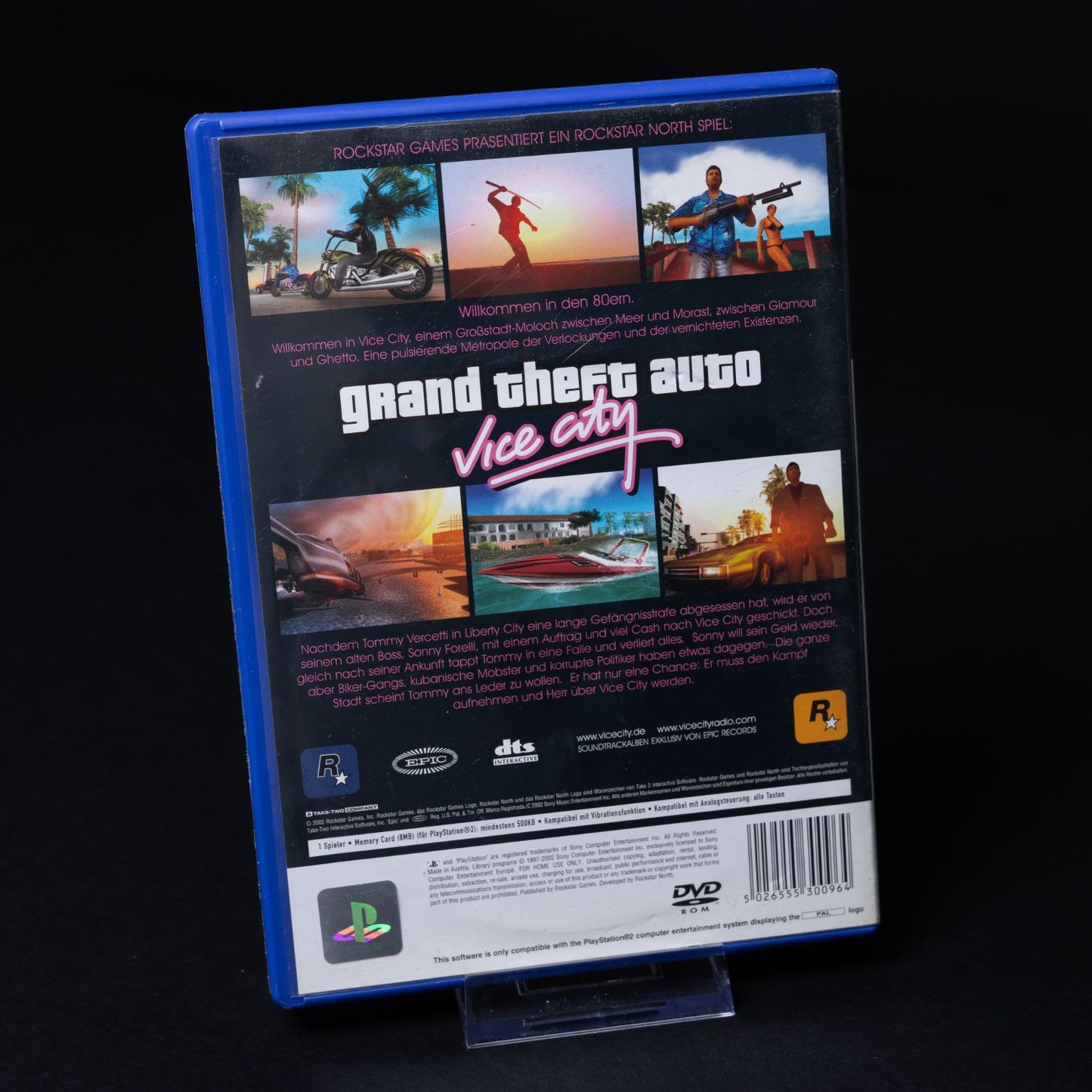 Grand Theft Auto GTA Vice City - Playstation PS2 - CiB - PAL Deutsch - Gebraucht