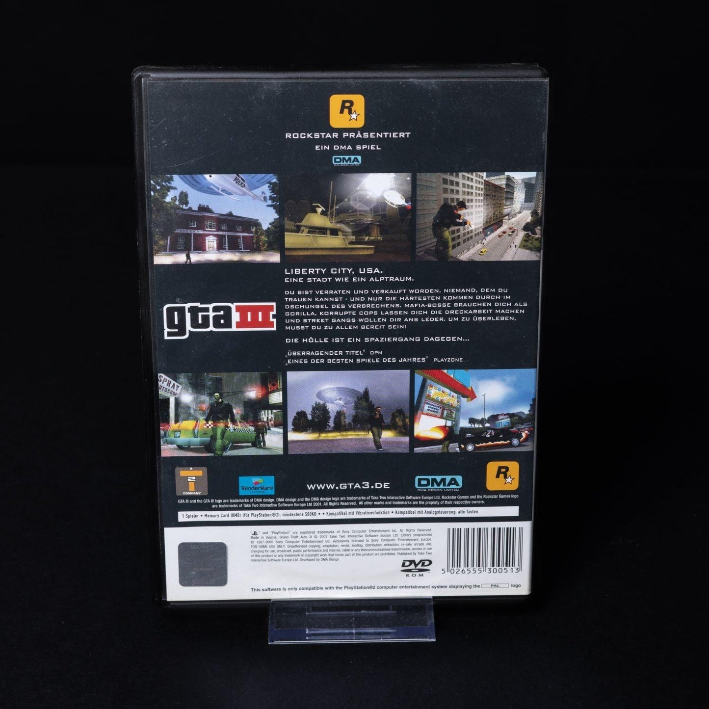 Grand Theft Auto III GTA 3 - Playstation 2 PS2 - mit Anleitung - PAL - Zust. Gut