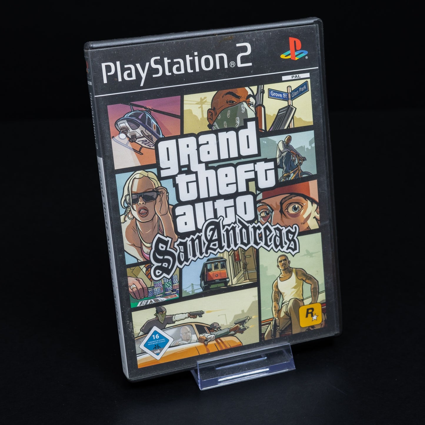 Grand Theft Auto (GTA): San Andreas - Playstation 2 PS2 - PAL - Zustand Gut