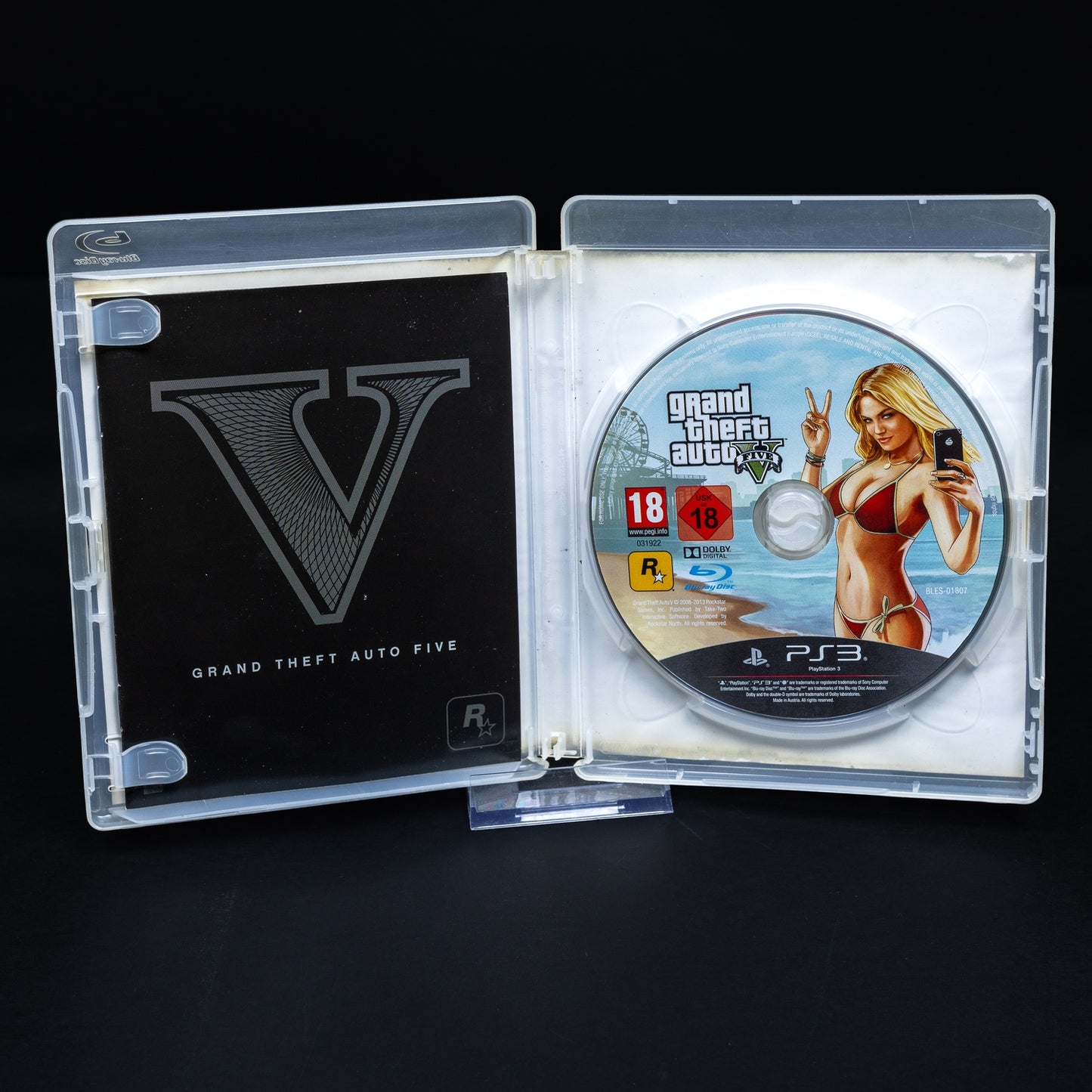 Grand Theft Auto V - Playstation 3 PS3 PAL Spiel - Bundle Edition - Zustand Gut