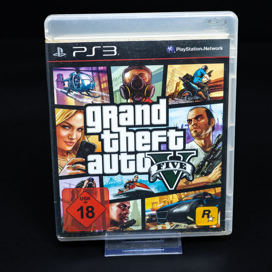 Grand Theft Auto V - Playstation 3 PS3 PAL Spiel - Zustand Gut