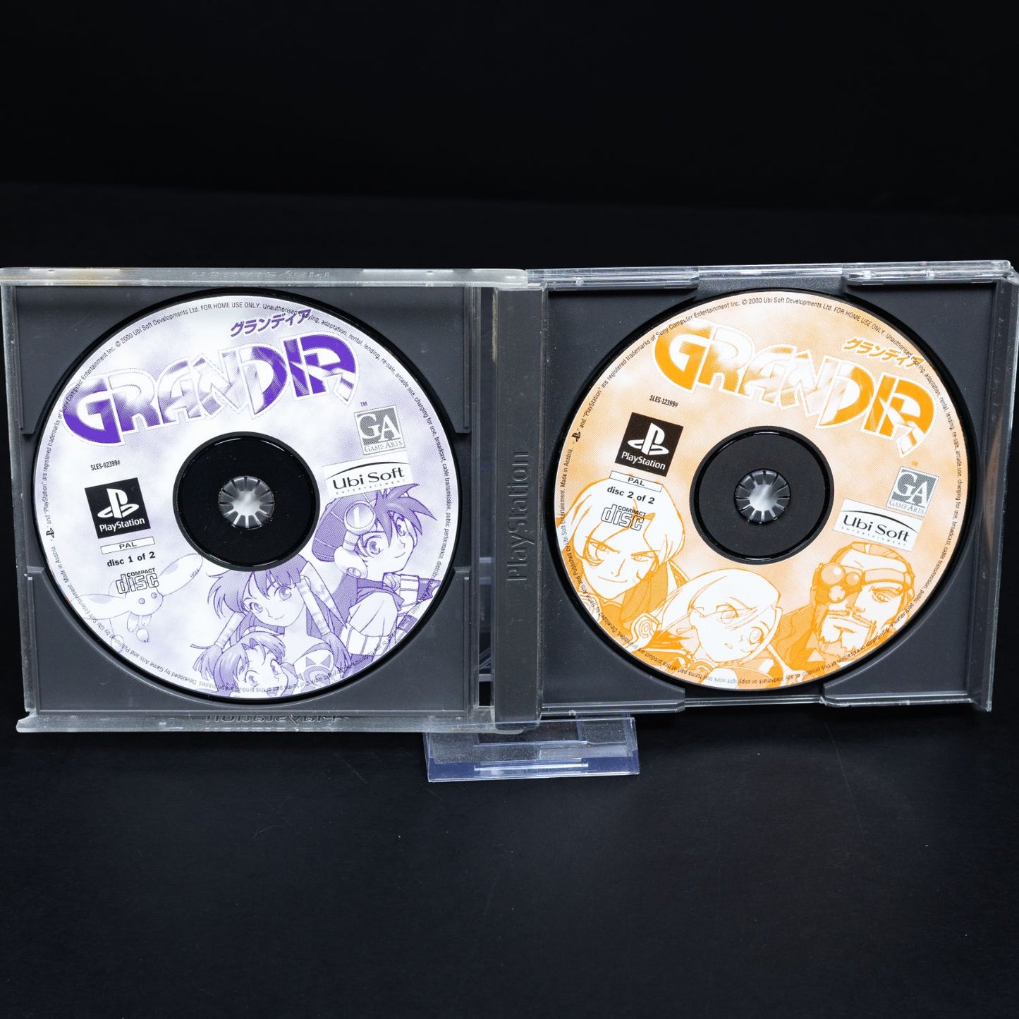 Grandia - Playstation PS1 Spiel - CiB - PAL - Zustand Gut