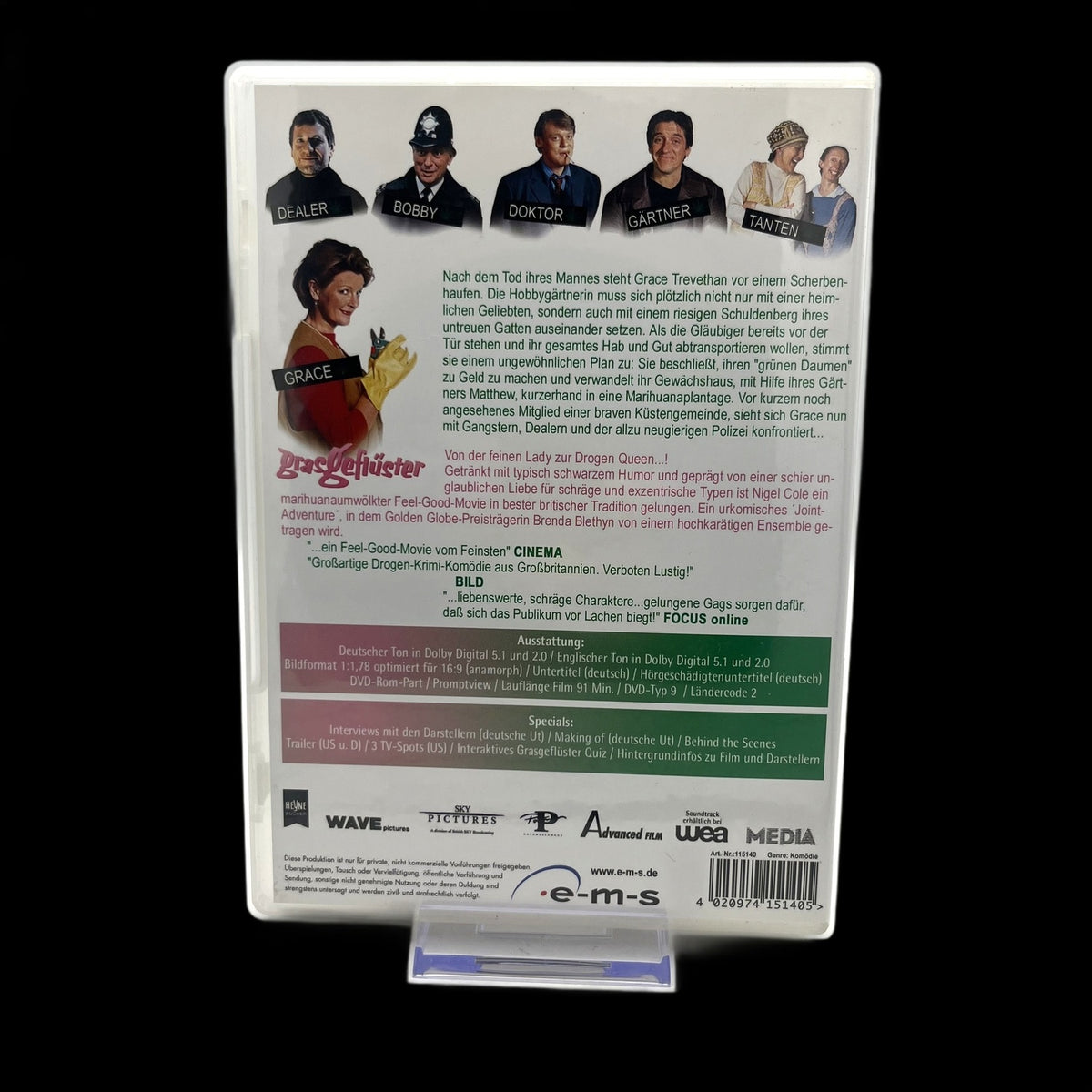 Grasgeflüster - Feel-Good-Movie - DVD - Gebraucht