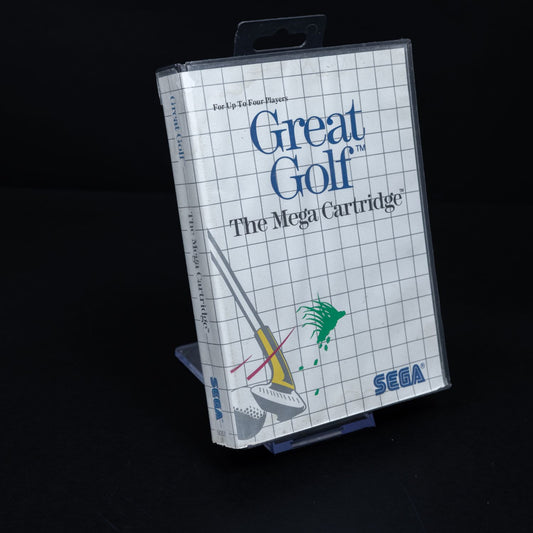 Great Golf - Sega Master System Spiel - CiB - Zustand Gut