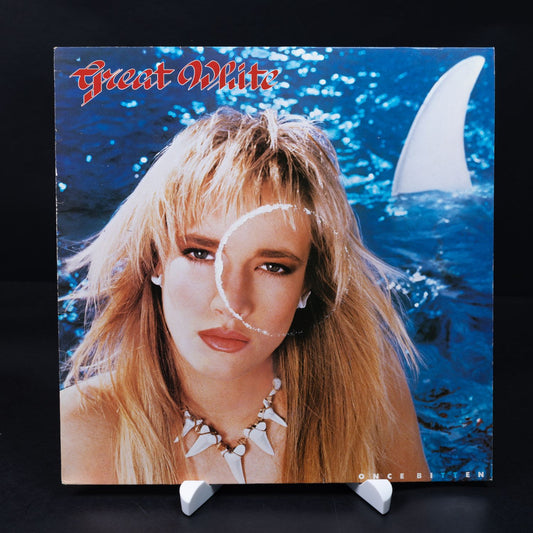 Great White – Once Bitten - Vinyl LP 12'' Schallplatte - NM / VG