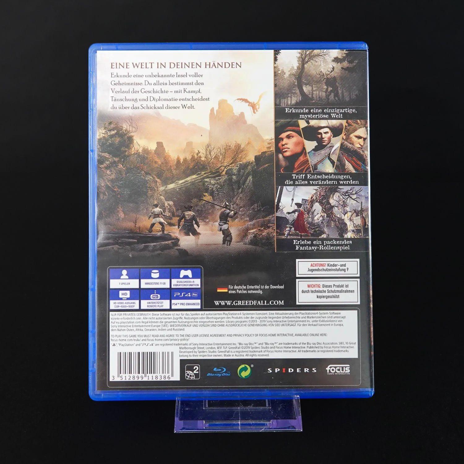 greed-fall-playstation-4-ps4-spiel-zustand-sehr-gut-3 - Utopia Collectibles